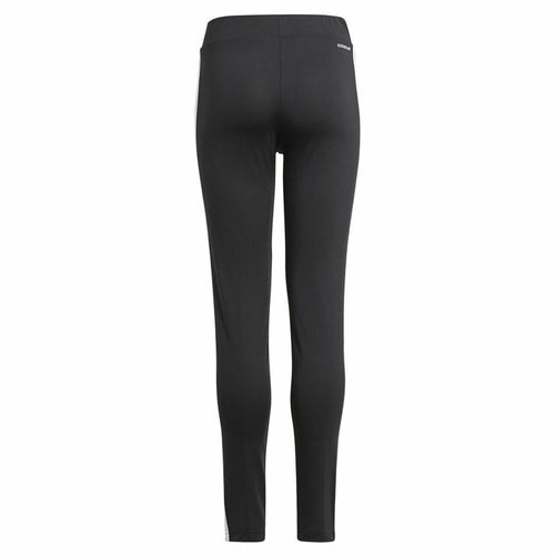 Sports Leggings Adidas Design 2 Move 3 Stripes Black
