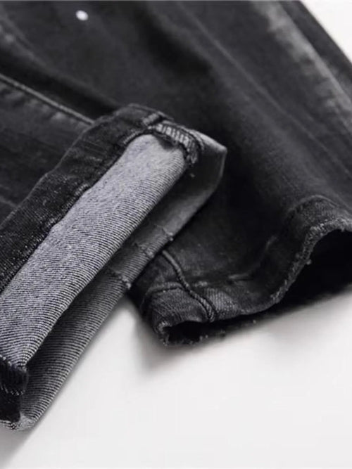 Men's Distressed Jeans