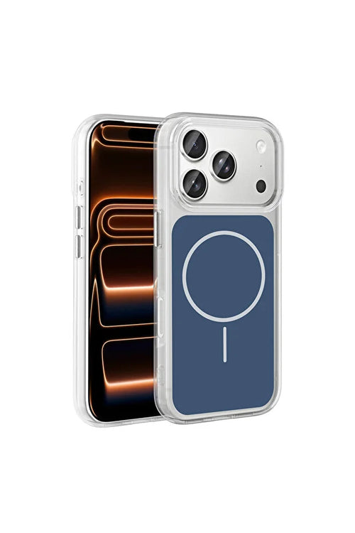 iPhone 17 Pro Max Magnetic Charging Case with Iconic Metal Buttons