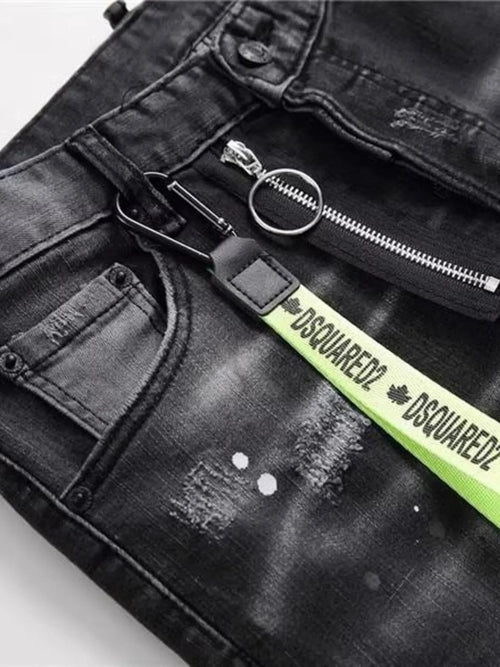 Men's Distressed Jeans