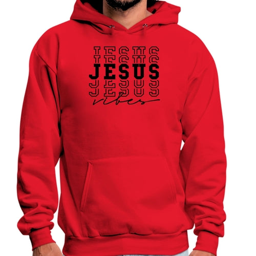 Mens Graphic Hoodie Jesus Vibes