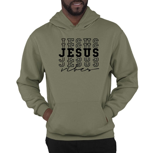 Mens Graphic Hoodie Jesus Vibes