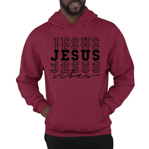 Mens Graphic Hoodie Jesus Vibes