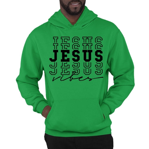 Mens Graphic Hoodie Jesus Vibes