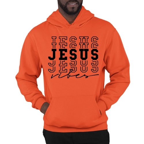 Mens Graphic Hoodie Jesus Vibes
