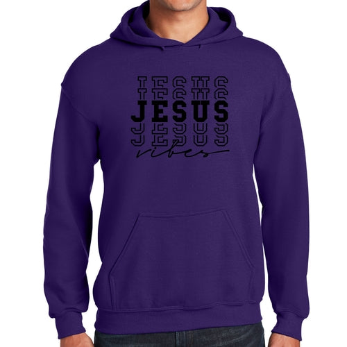 Mens Graphic Hoodie Jesus Vibes