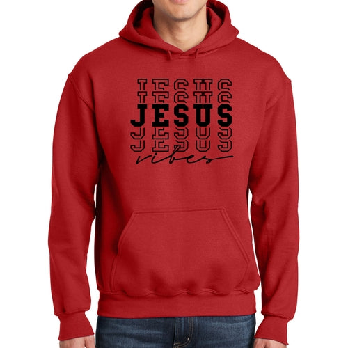 Mens Graphic Hoodie Jesus Vibes