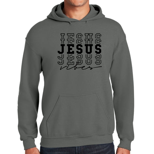 Mens Graphic Hoodie Jesus Vibes