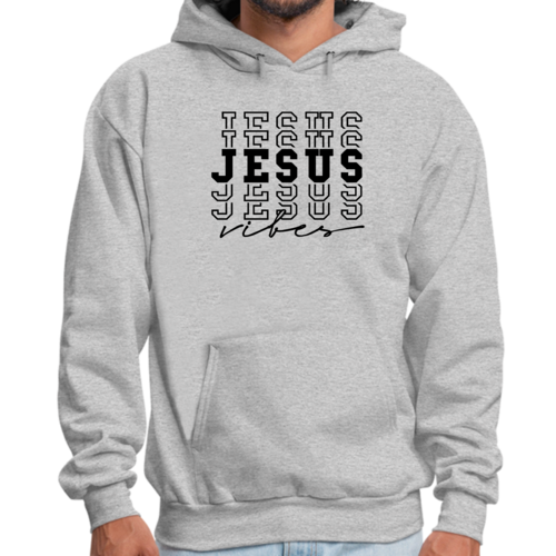 Mens Graphic Hoodie Jesus Vibes