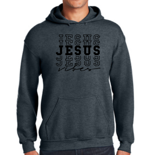 Mens Graphic Hoodie Jesus Vibes
