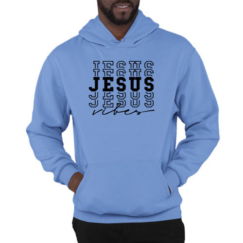 Mens Graphic Hoodie Jesus Vibes