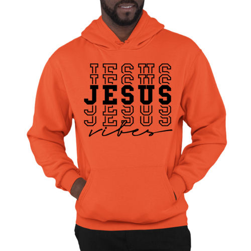 Mens Graphic Hoodie Jesus Vibes