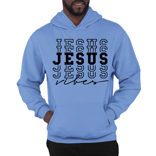 Mens Graphic Hoodie Jesus Vibes