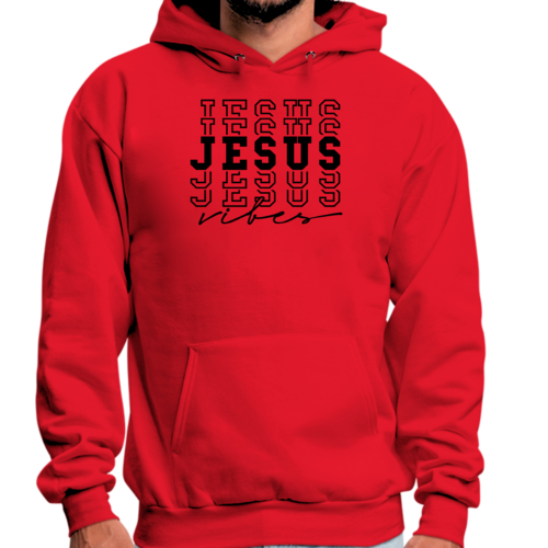 Mens Graphic Hoodie Jesus Vibes