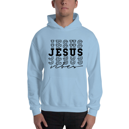 Mens Graphic Hoodie Jesus Vibes