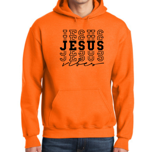Mens Graphic Hoodie Jesus Vibes