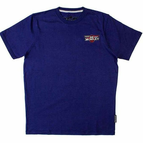 65 MCMLXV Men's Vintage Logo Graphic T-Shirt In Navy