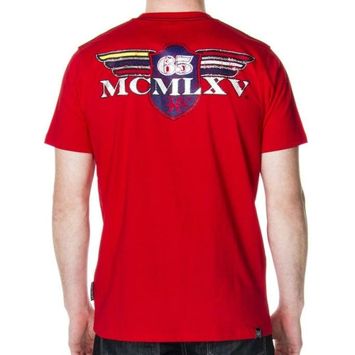 65 MCMLXV Men's Vintage Logo Graphic T-Shirt In Navy